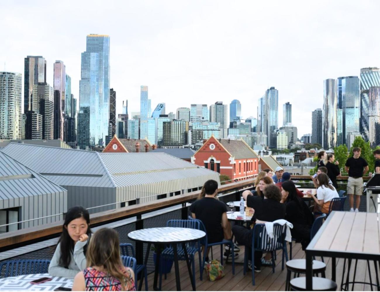 Little Drifter North Melbourne Vandrarhem Exteriör bild